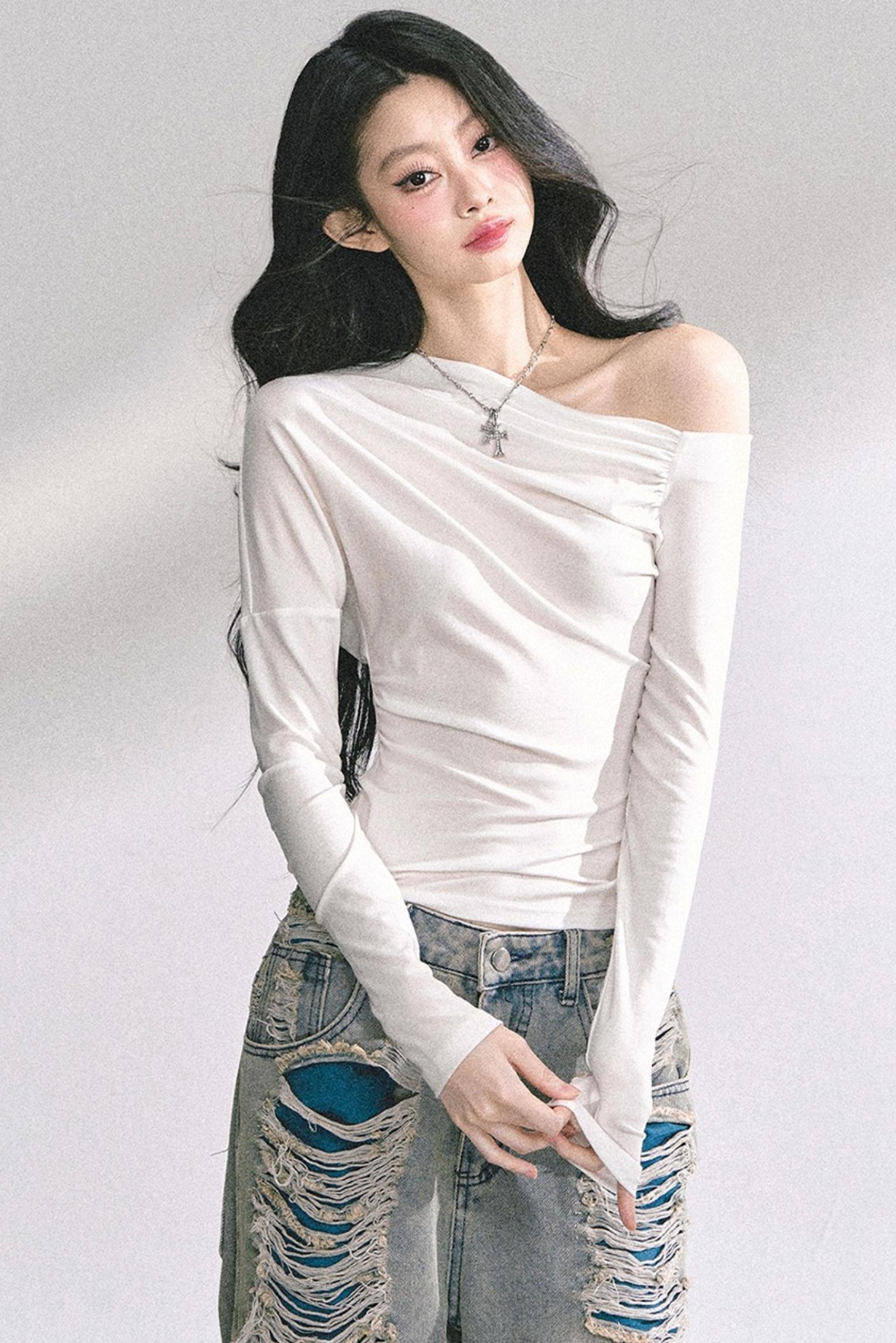 Korean Minimalist Top