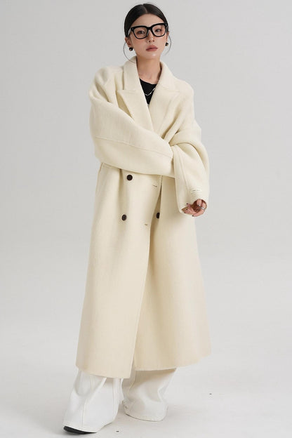 Minimalist Wool Long Jacket
