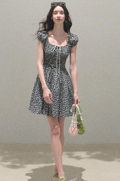 Blissful Tomato Leaf Dress