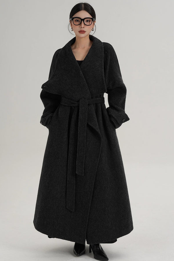 High-End Stand-Up Collar Coat