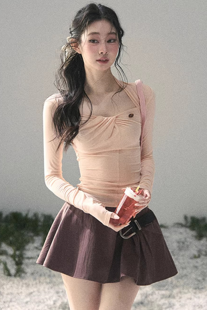 Soft Night Breeze Slimming Top