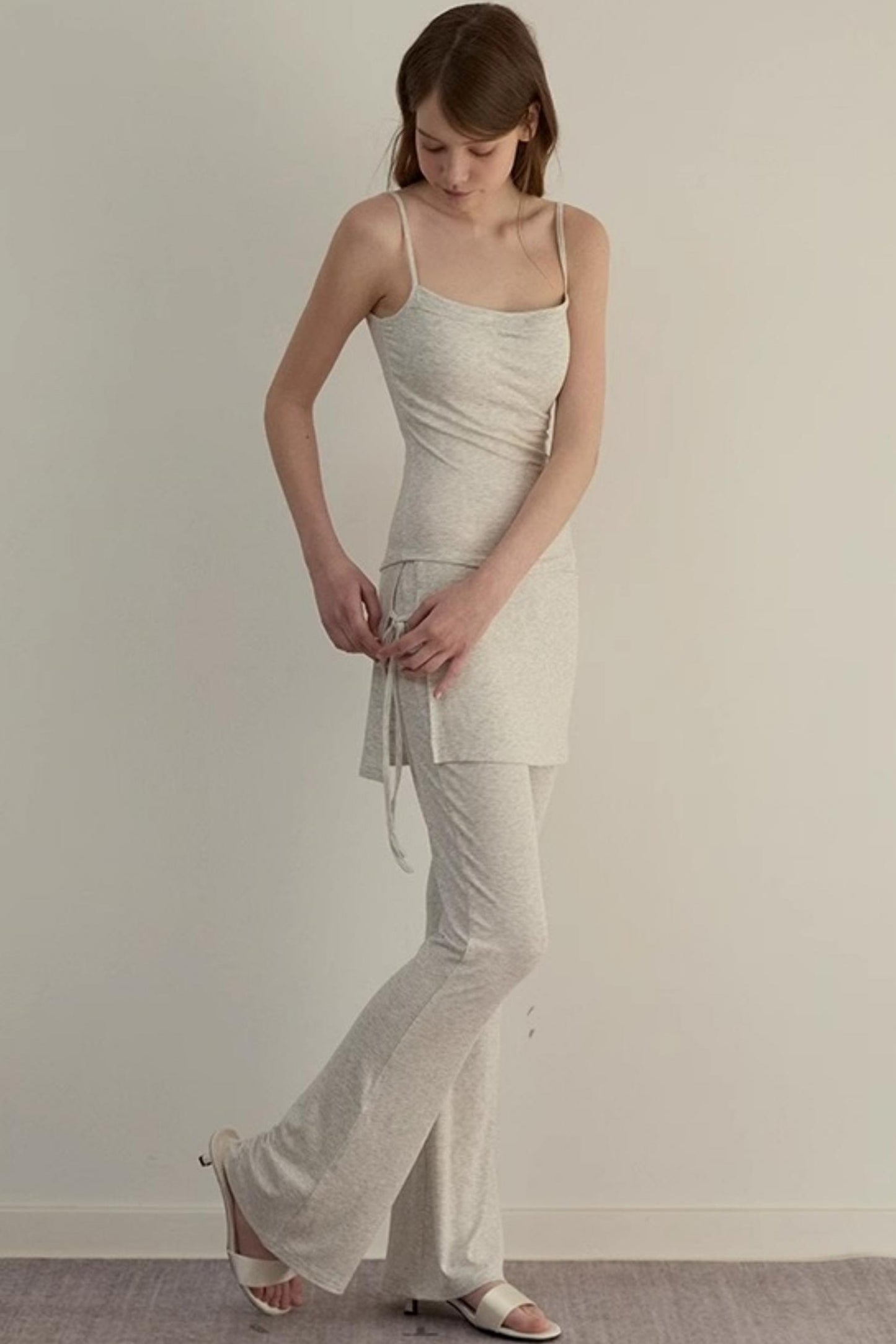 Summer Rhinestone Camisole & Pants Set