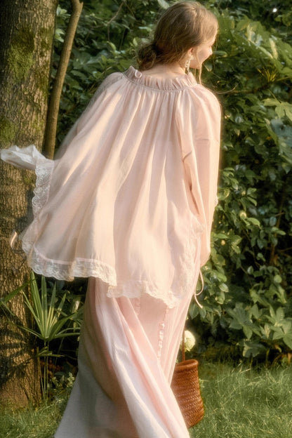 Rose Sea Halterneck Long Skirt