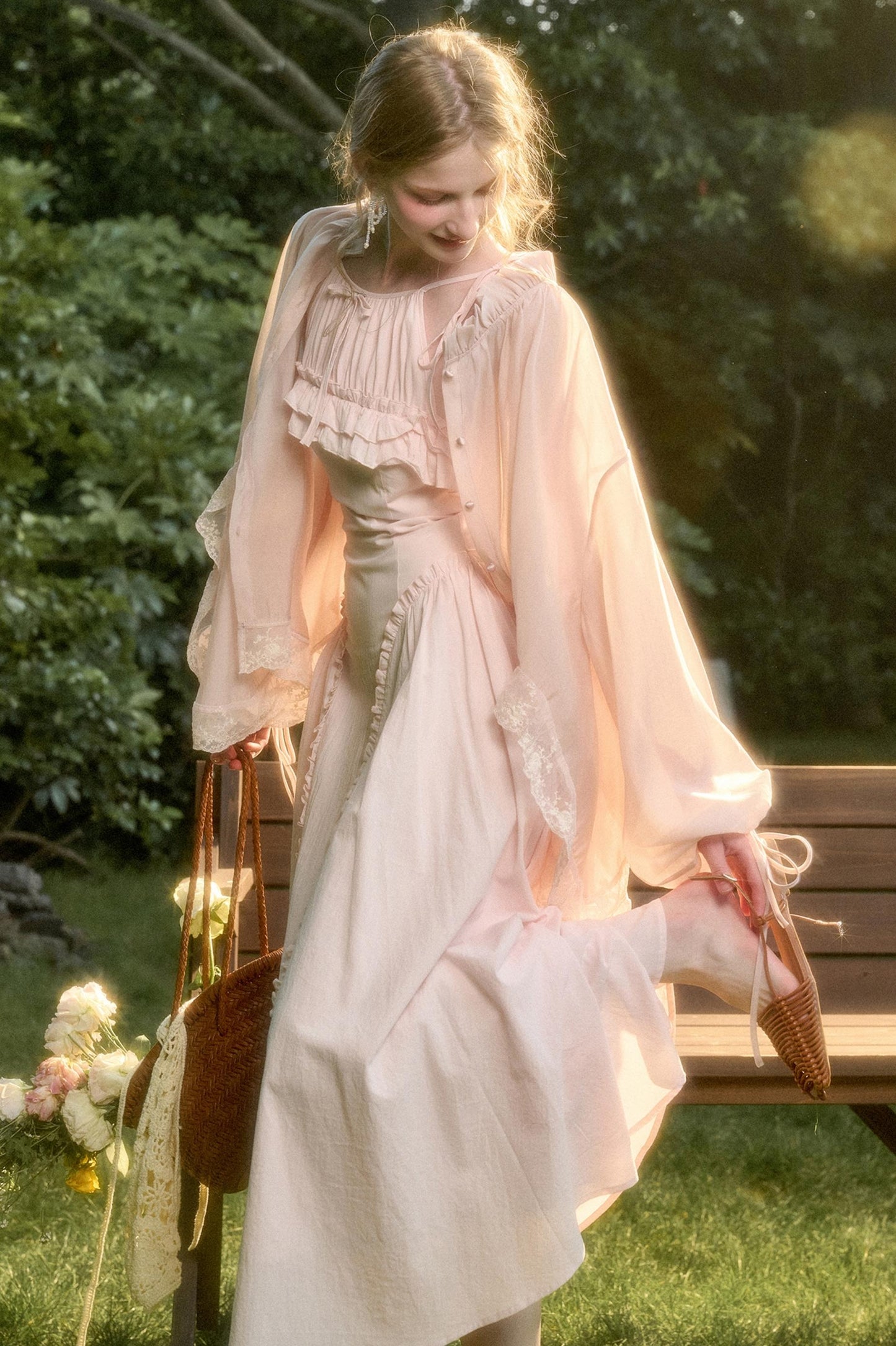 Galaxy Lace Shirt Jacket