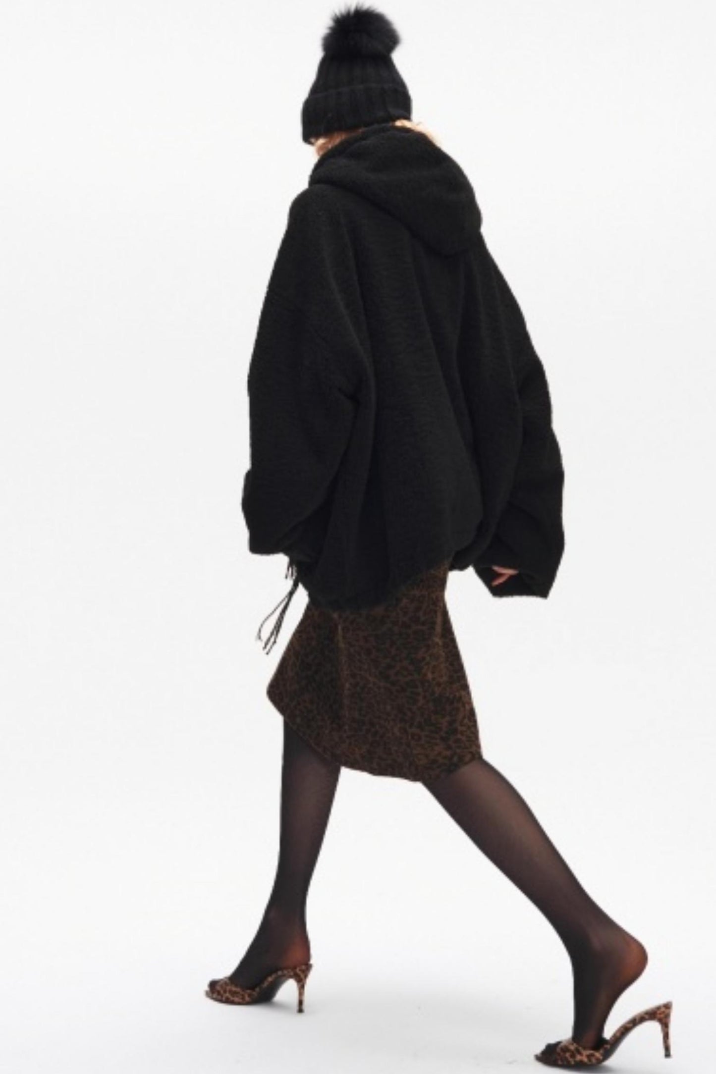 Korean Leopard Fishtail Skirt