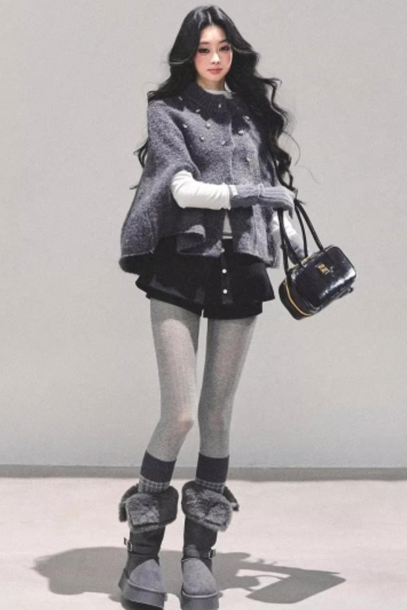 Wilderness Monologue Sweater Cape