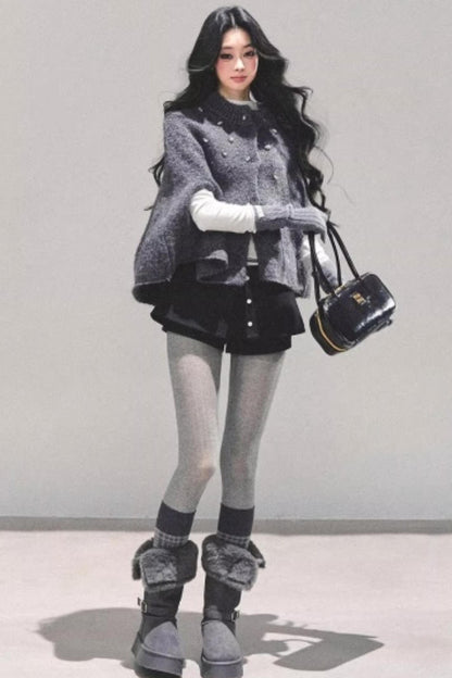 Wilderness Monologue Sweater Cape