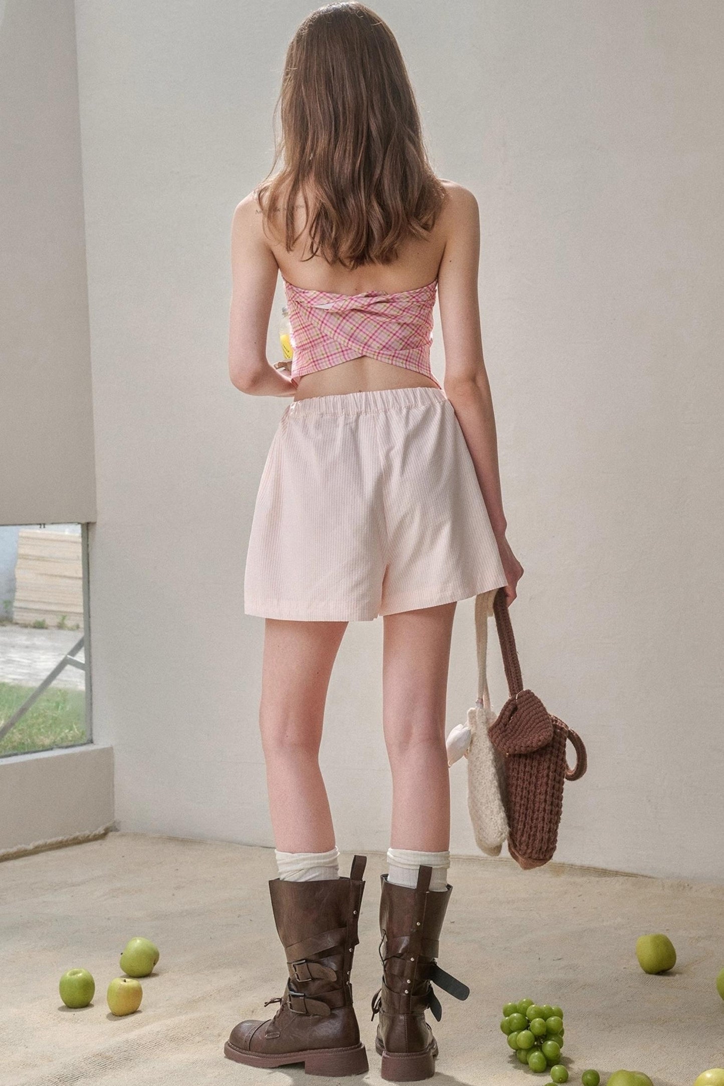 Pink Bow Shirt set-Up