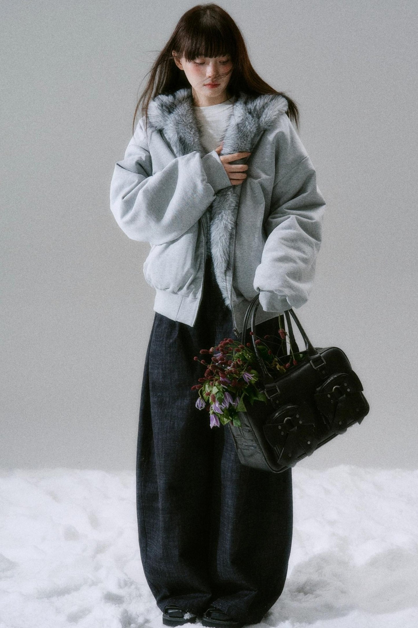 Casual Plush Reversible Jacket