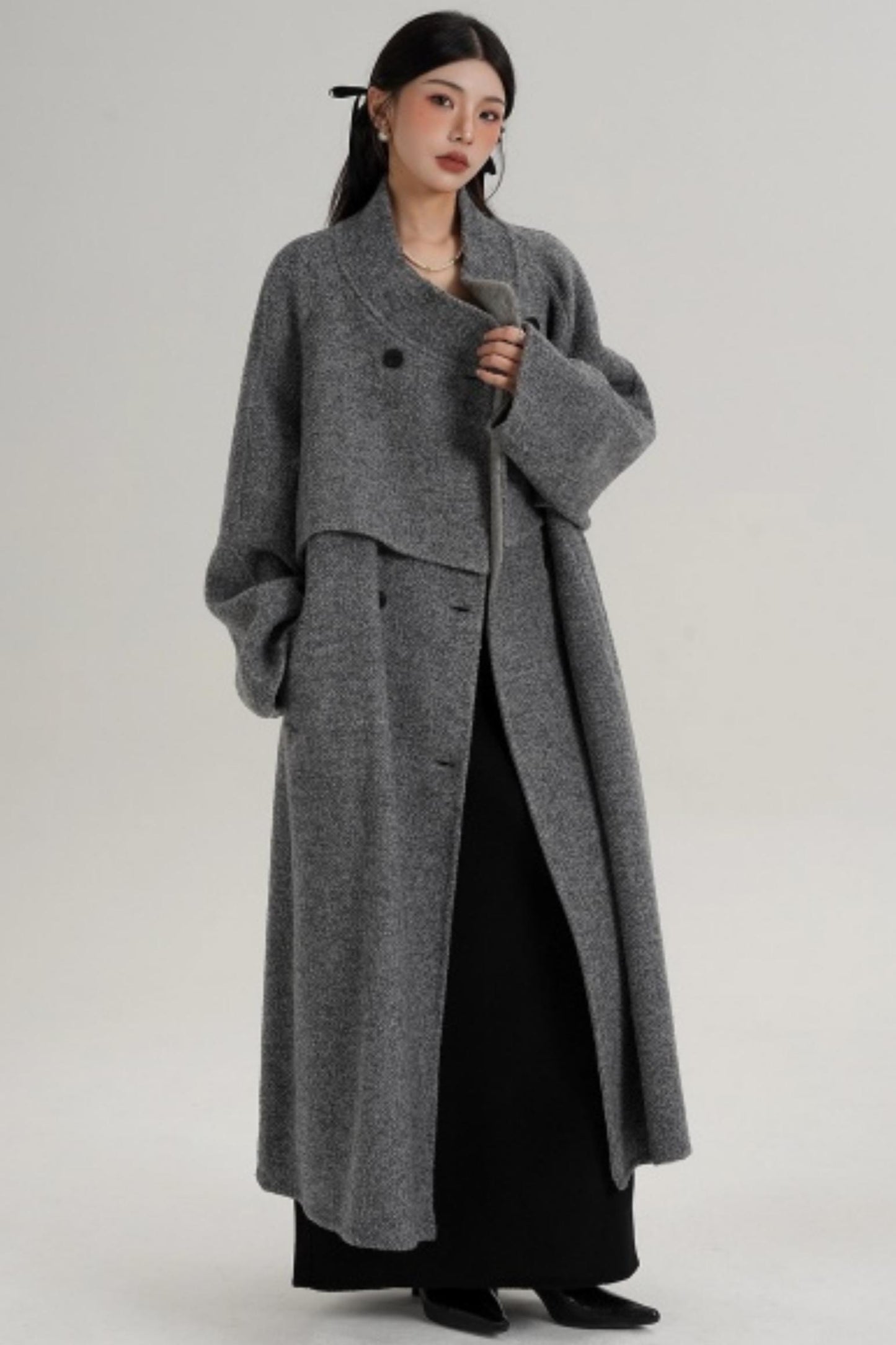 Double-Sided Wool Winter Coat