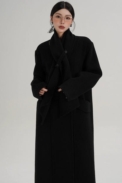 Wool Reversible Coat