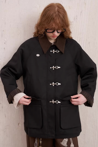 후드 재킷 작업복 세트