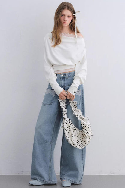 Love Asgony Off-Shoulder Top set-Up