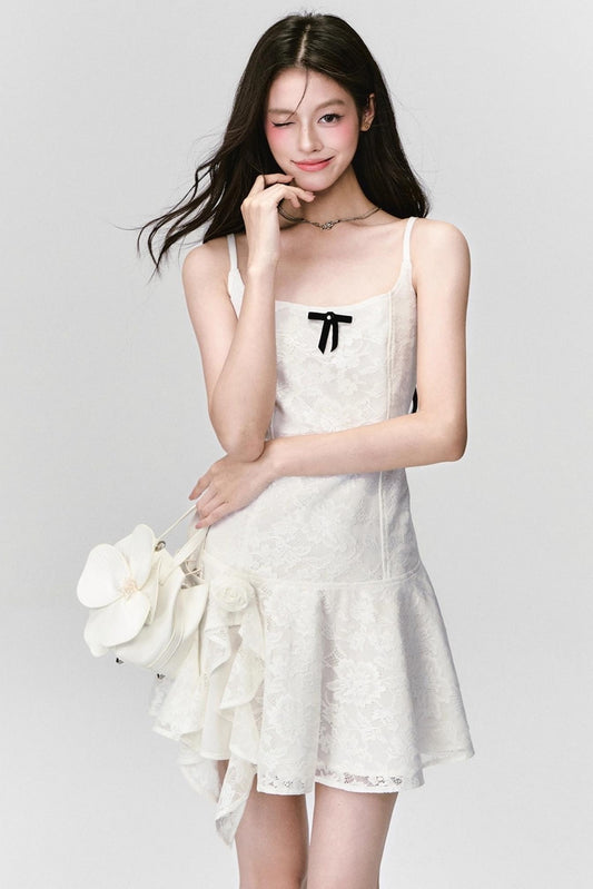 Delicate Moon Lace Dress