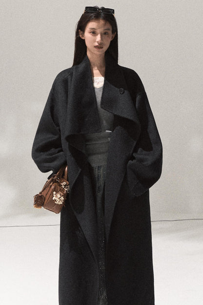 Skin Lace Wool Knit Sleeve Sweater Top