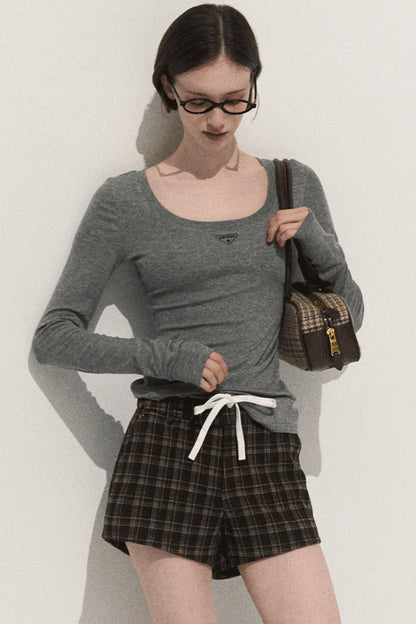 Skin Emotion Wool Knitted Top