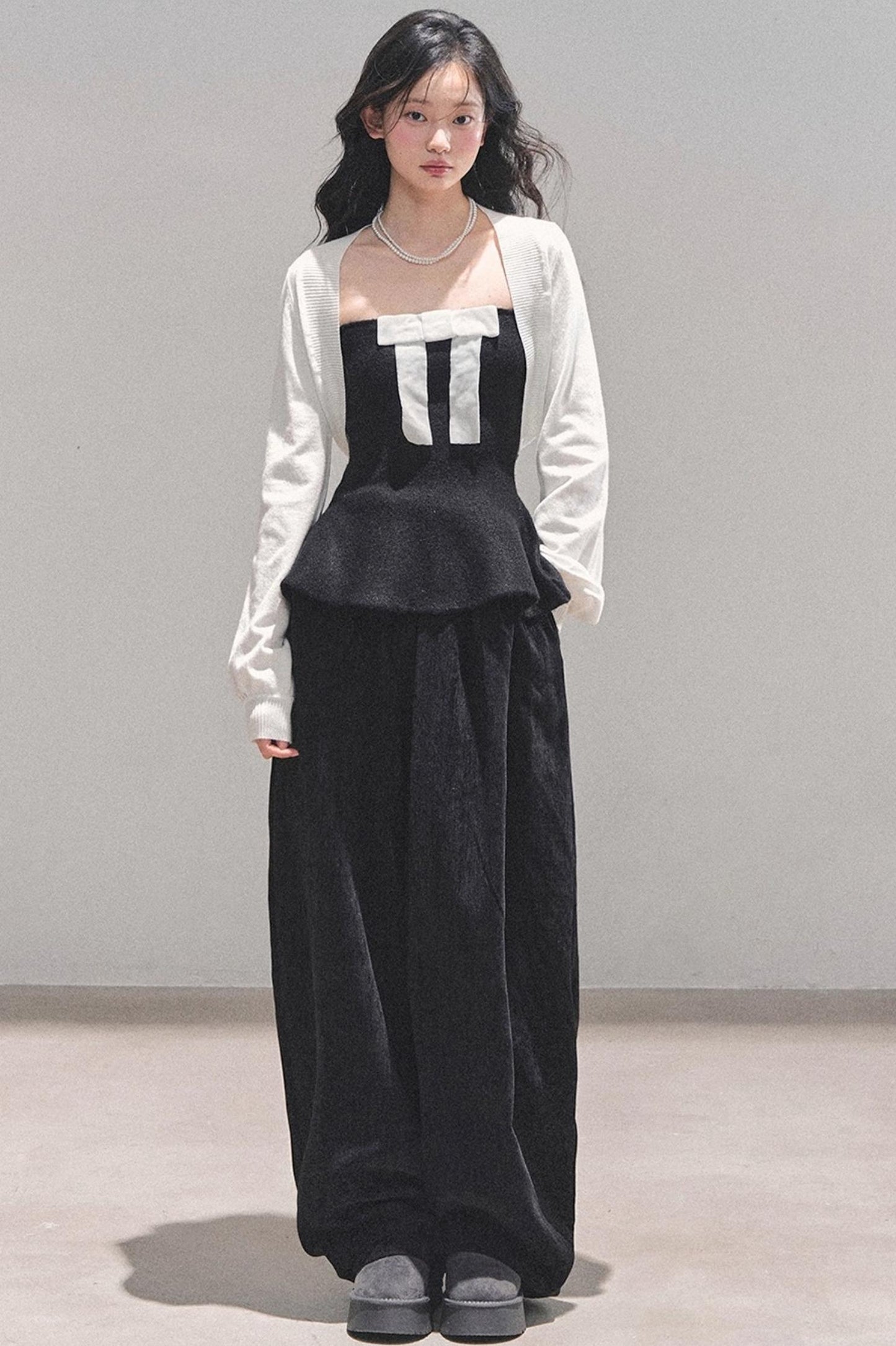 Fleece-Lined Wide-Leg Pants