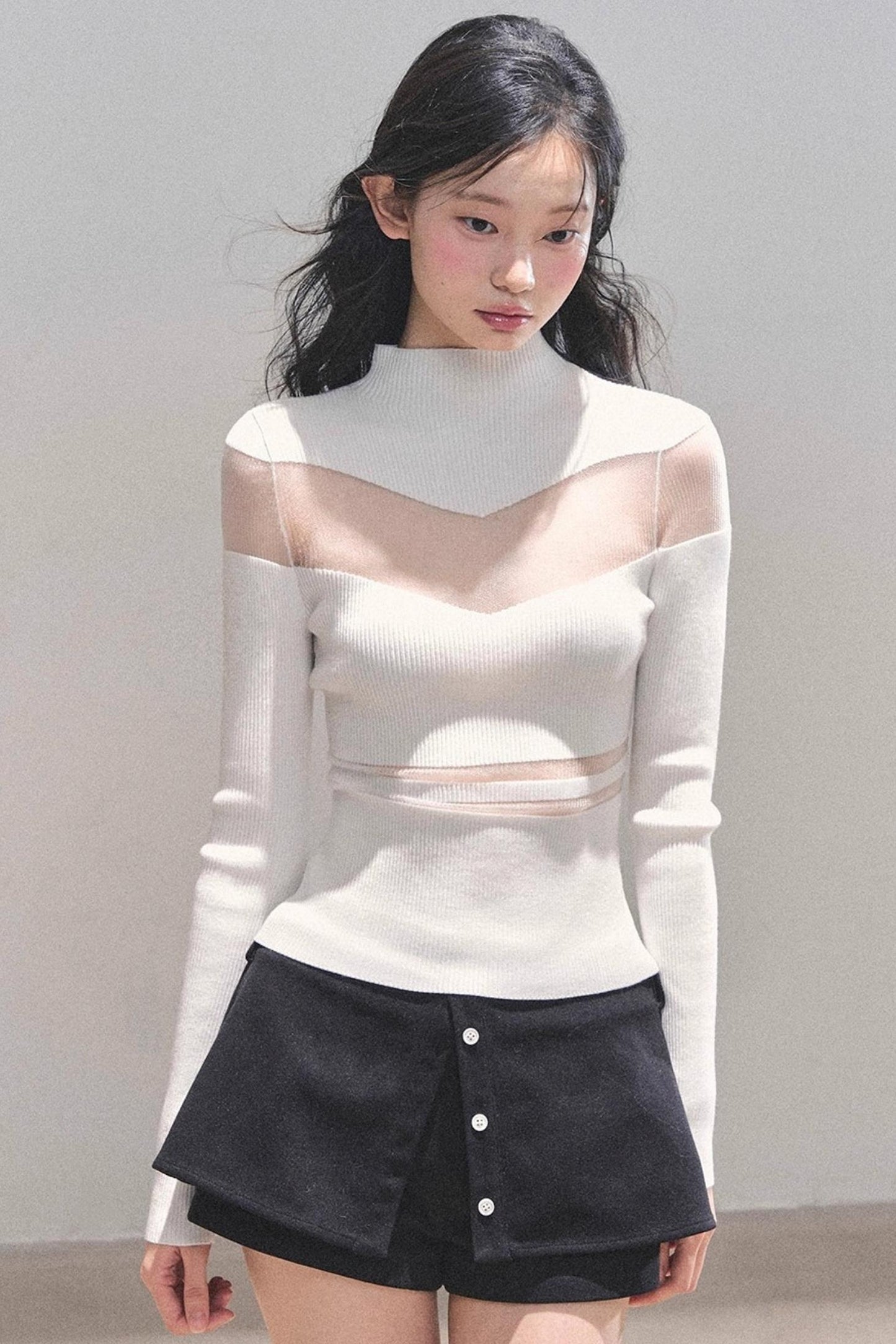 Low Whisper Knitted Top
