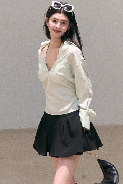 Sycamore Moonlight Pleated Skirt