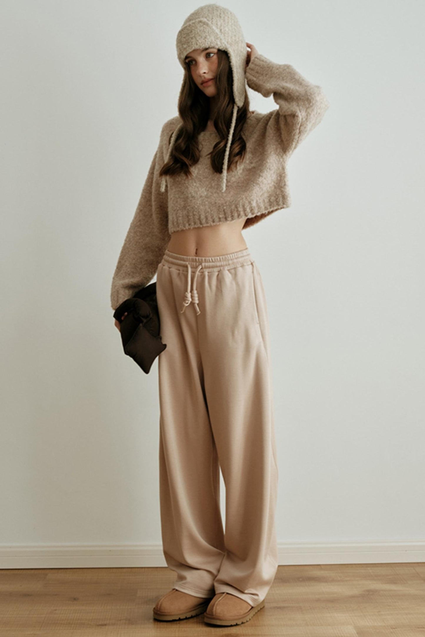 Light Luxury Wool Jacquard Top