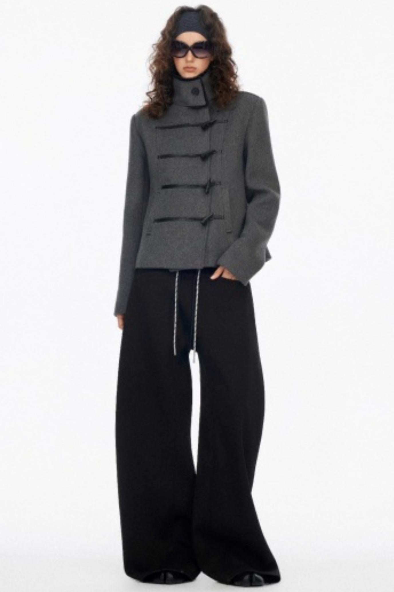 Classic Wide-Leg Fleece Sweatpants