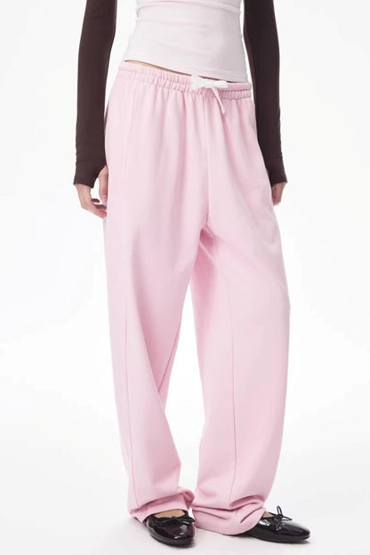 Color-Blocked Carrot Pants