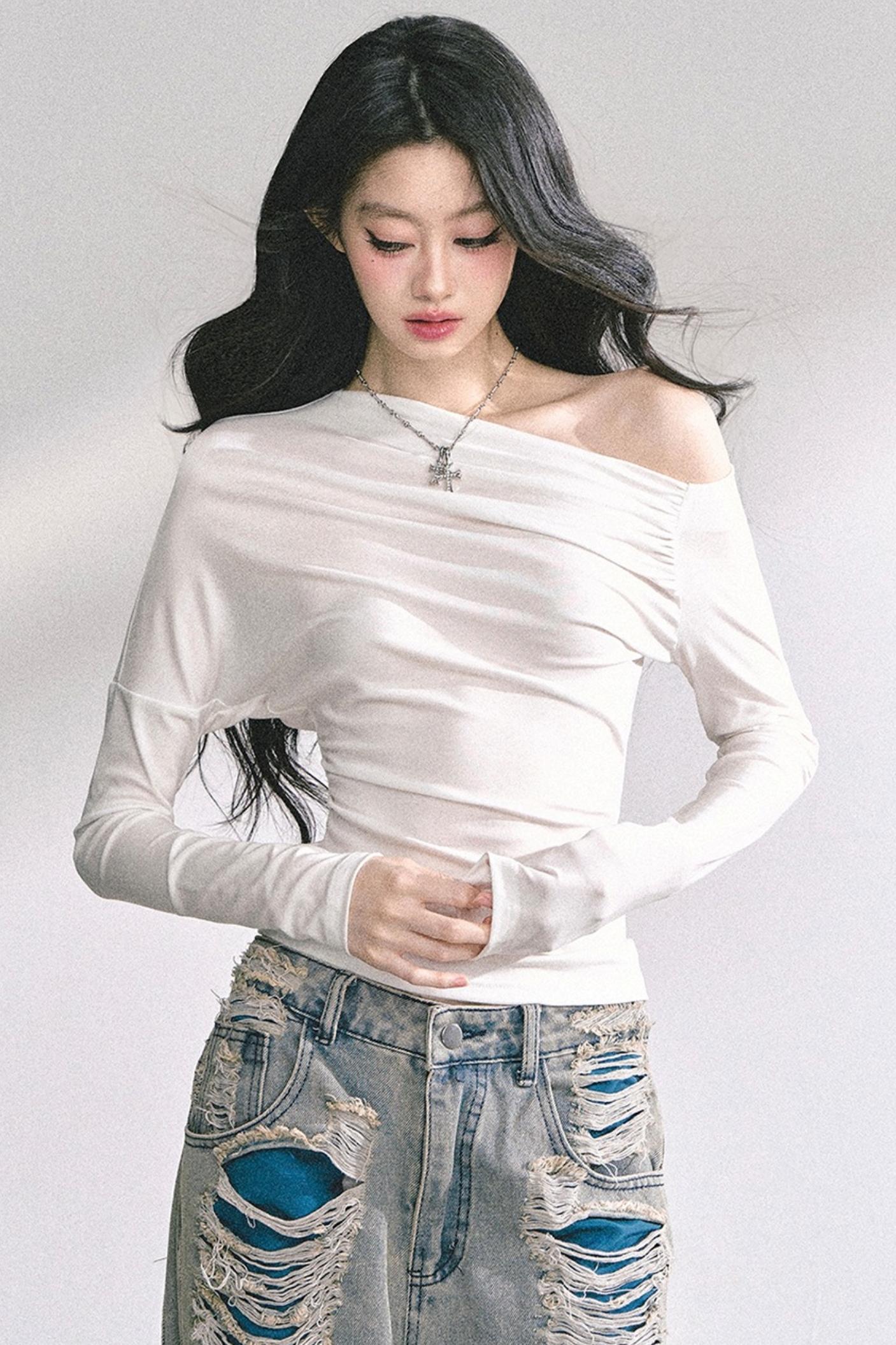 Korean Minimalist Top