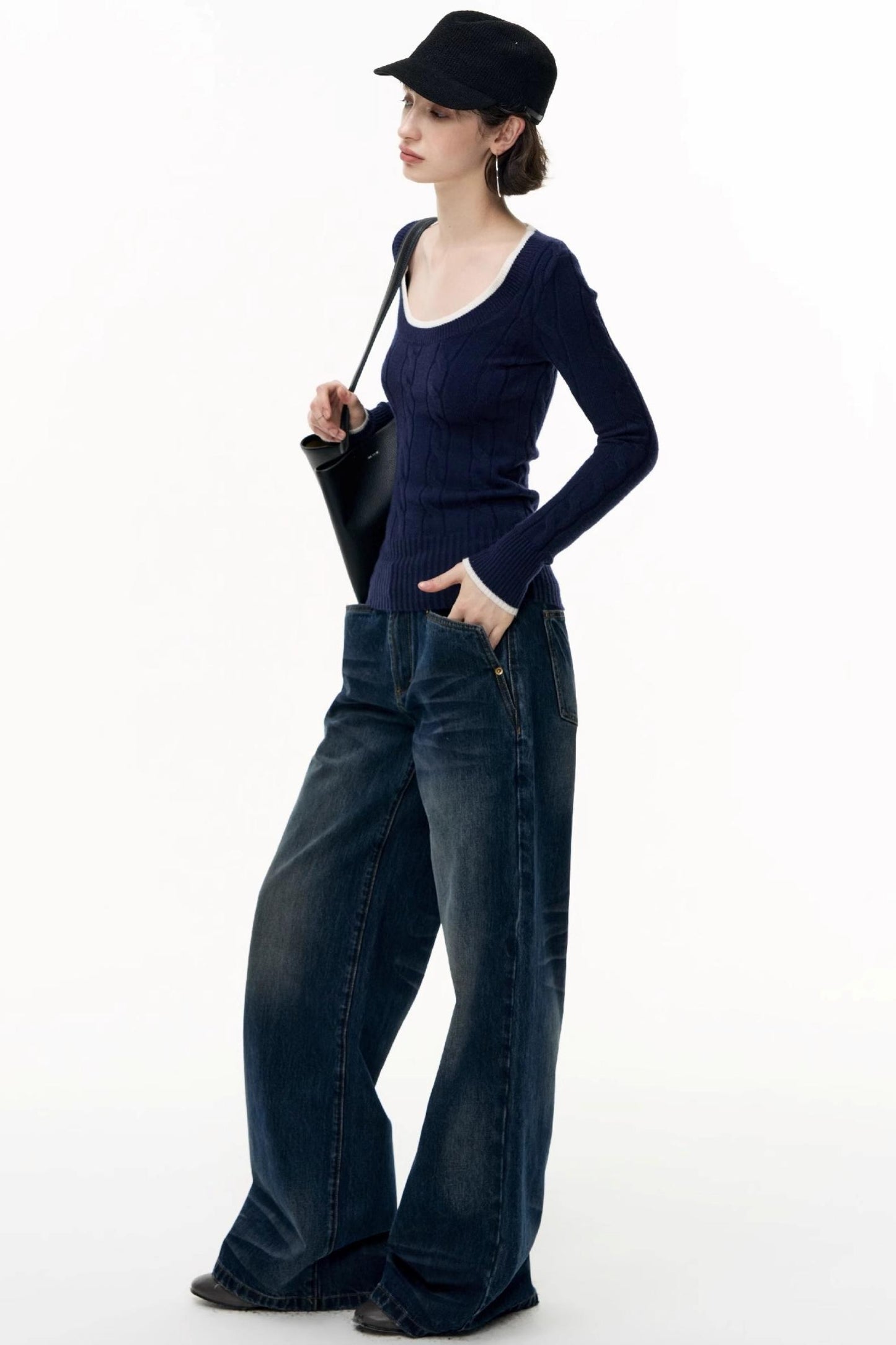 Salt Wool Crew Neck Sweater