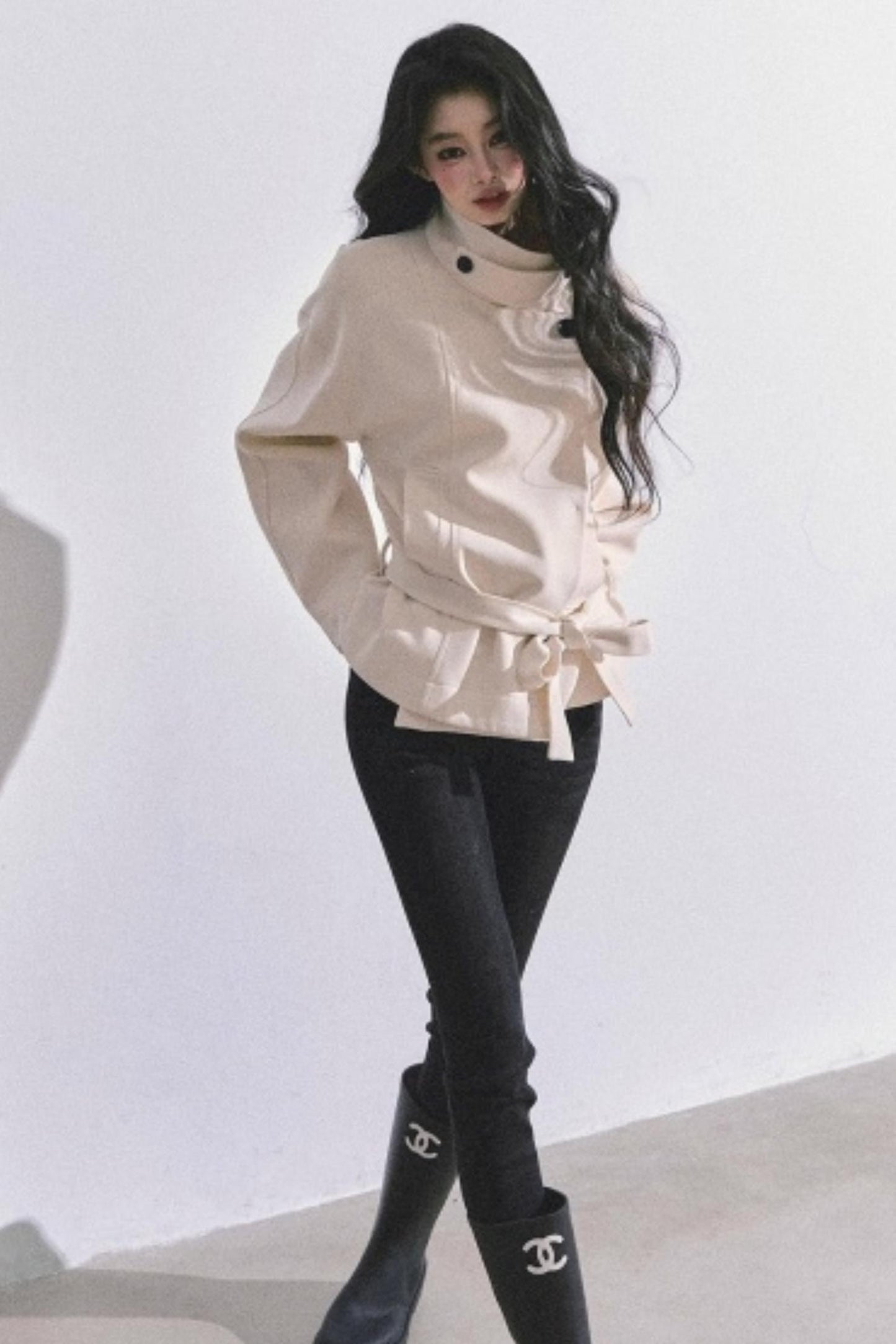 First Snow Turtleneck Coat