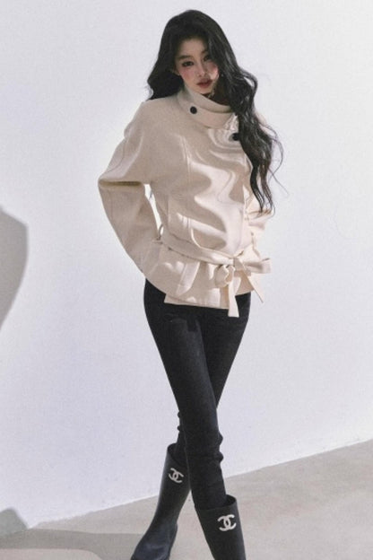 First Snow Turtleneck Coat