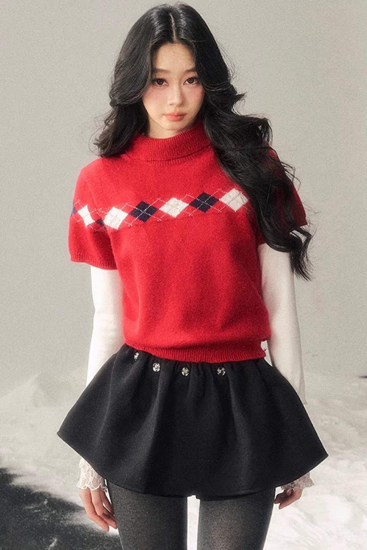 Lace Hollow-Out Slimming Top