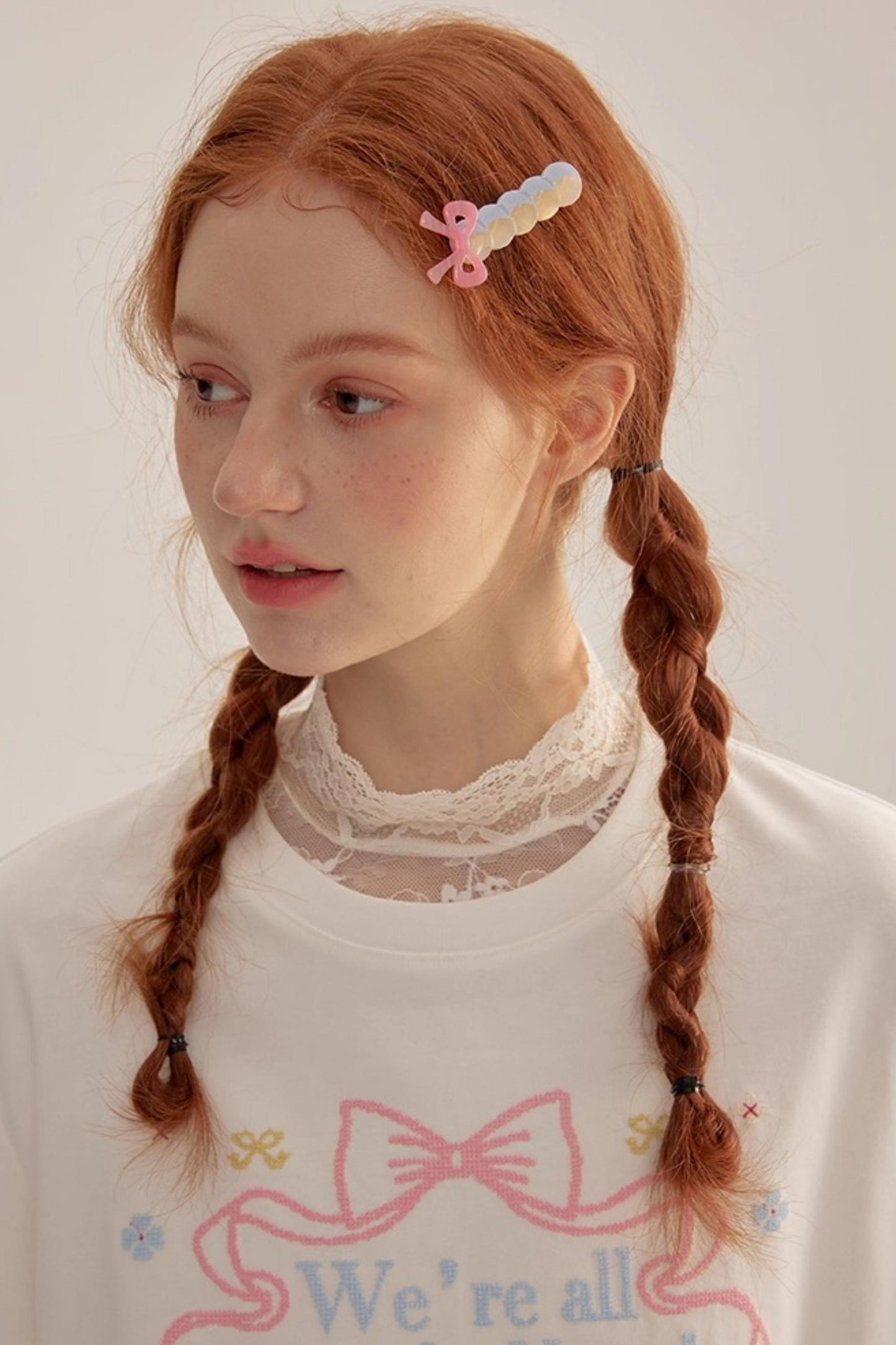 Spring Lace Sheer Top