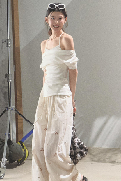 Desert One-Shoulder Top