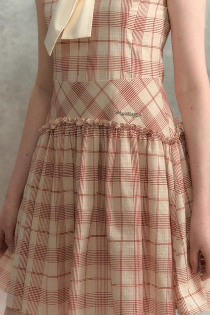 Chic V-Neck A-Line Dress