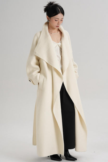 Luxurious Reversible Wool Coat