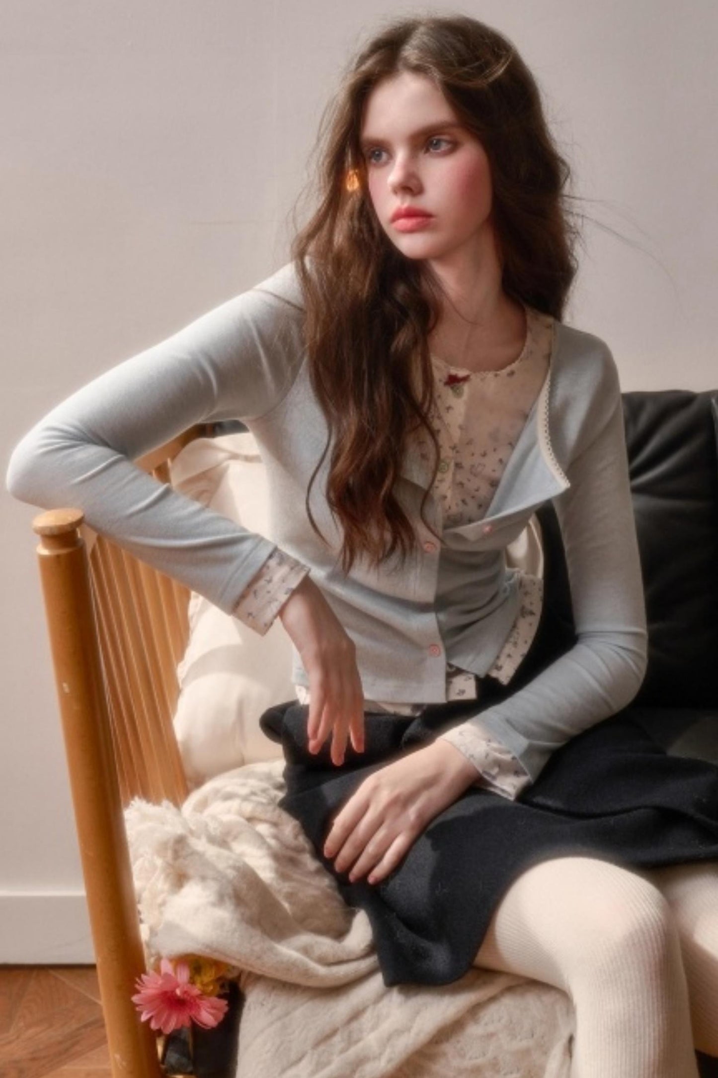 Little Fluffy Rabbit Cardigan