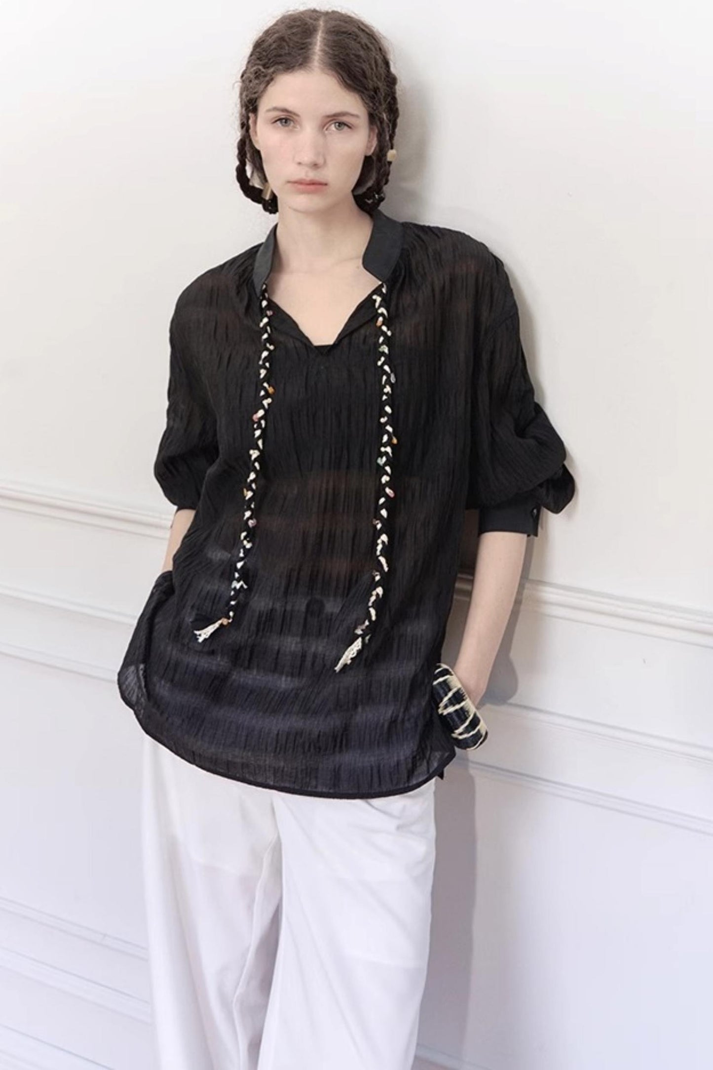 Luminous Tencel Blouse