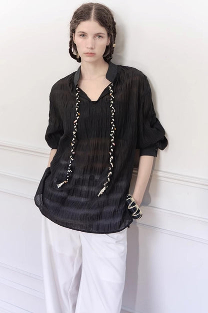 Luminous Tencel Blouse