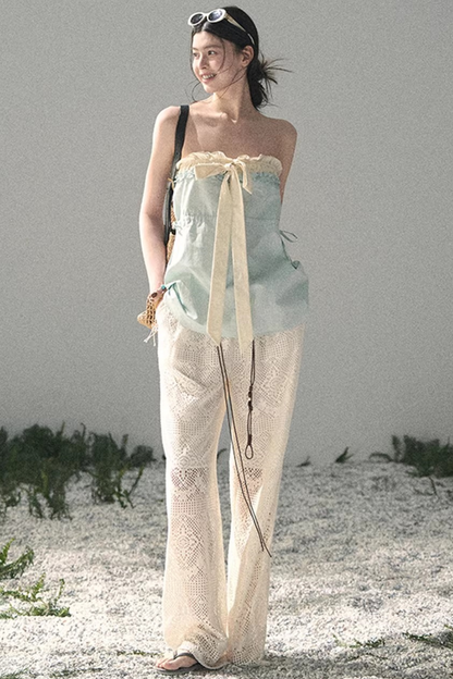 Wide-Leg Summer Pants