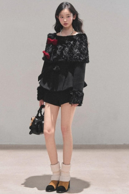 French Light Luxury Winter Coat Set-Up