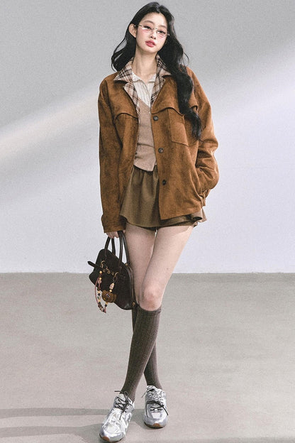 Autumn Striped Polo Shirt