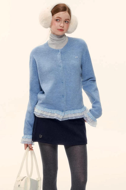 A-Linien-Rock aus Kunstwolle