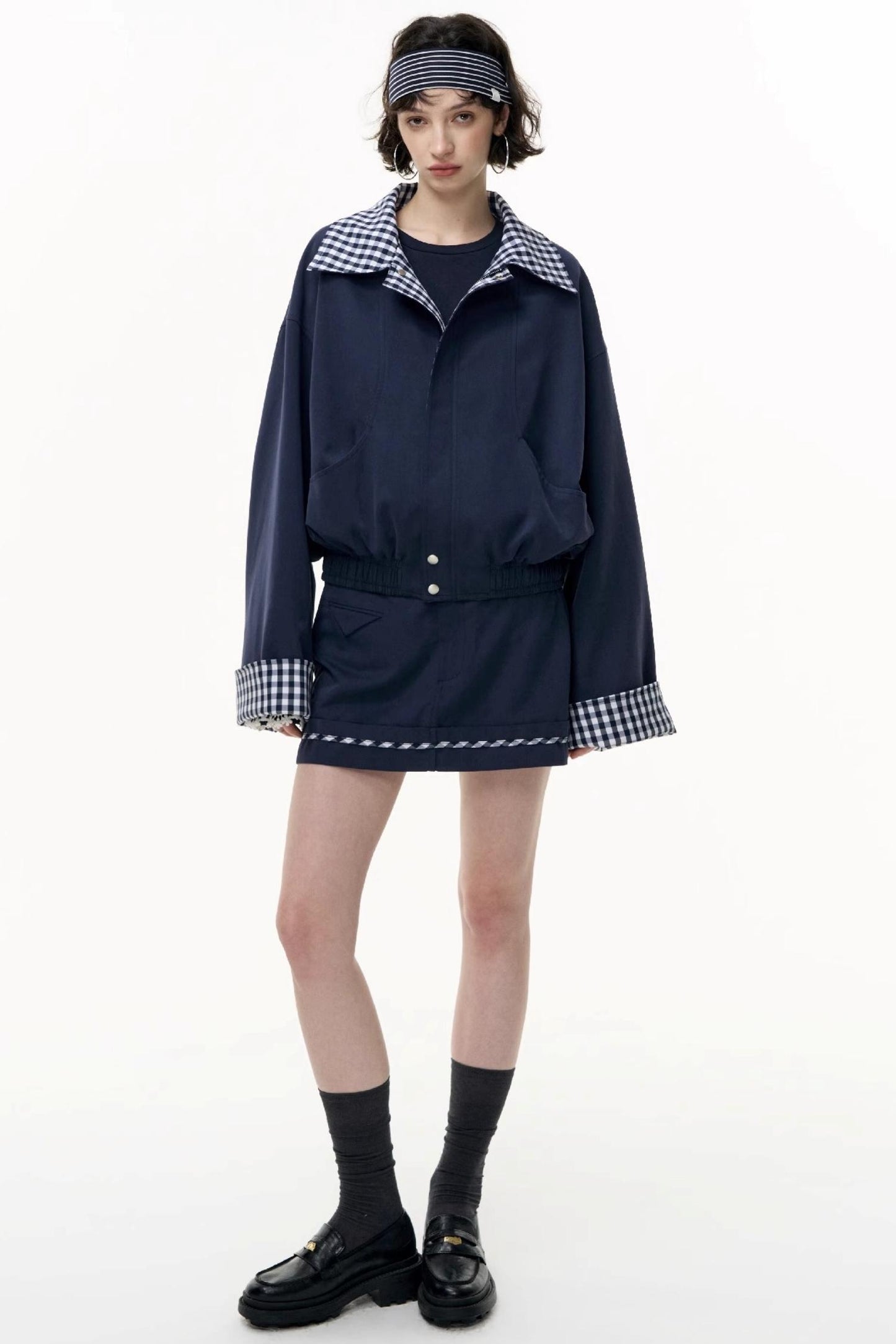 Salt Check Trench Coat Set-Up