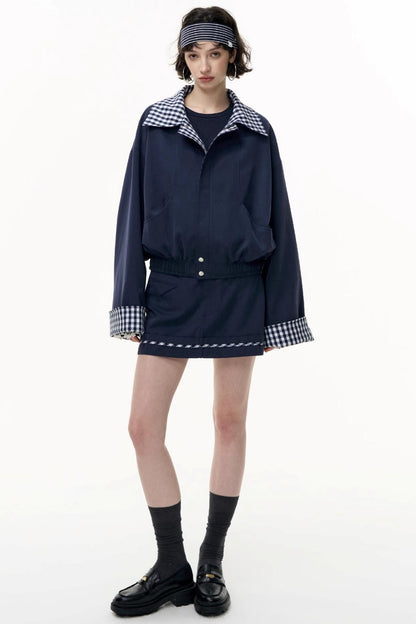 Salt Check Trench Coat Set-Up