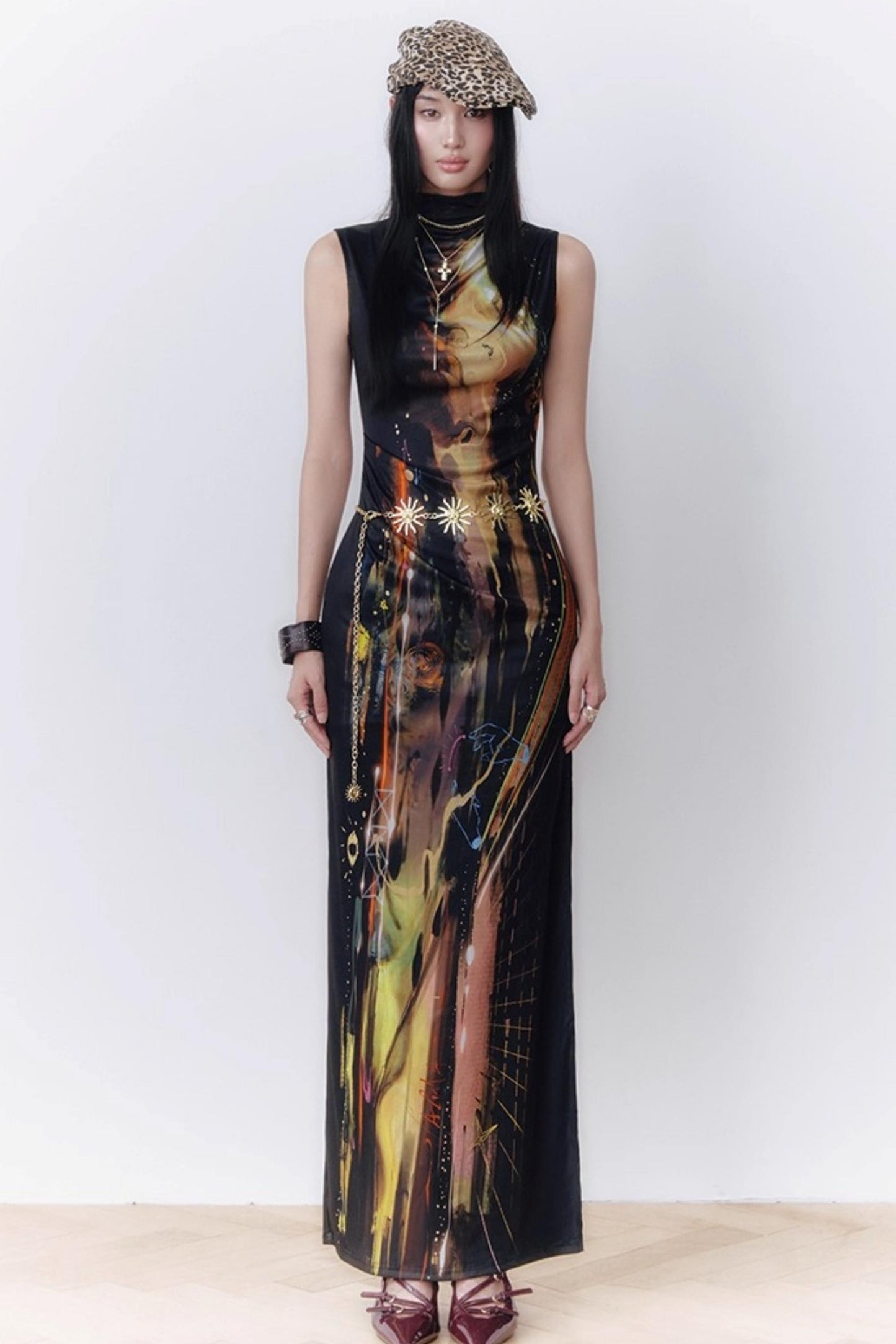 Night City Cheongsam Dress