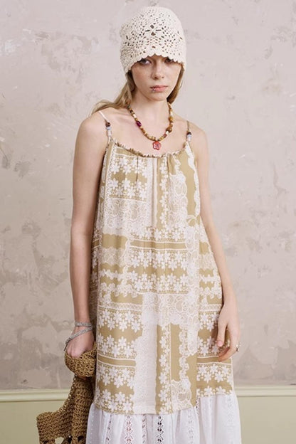 Textured Skirt Dress