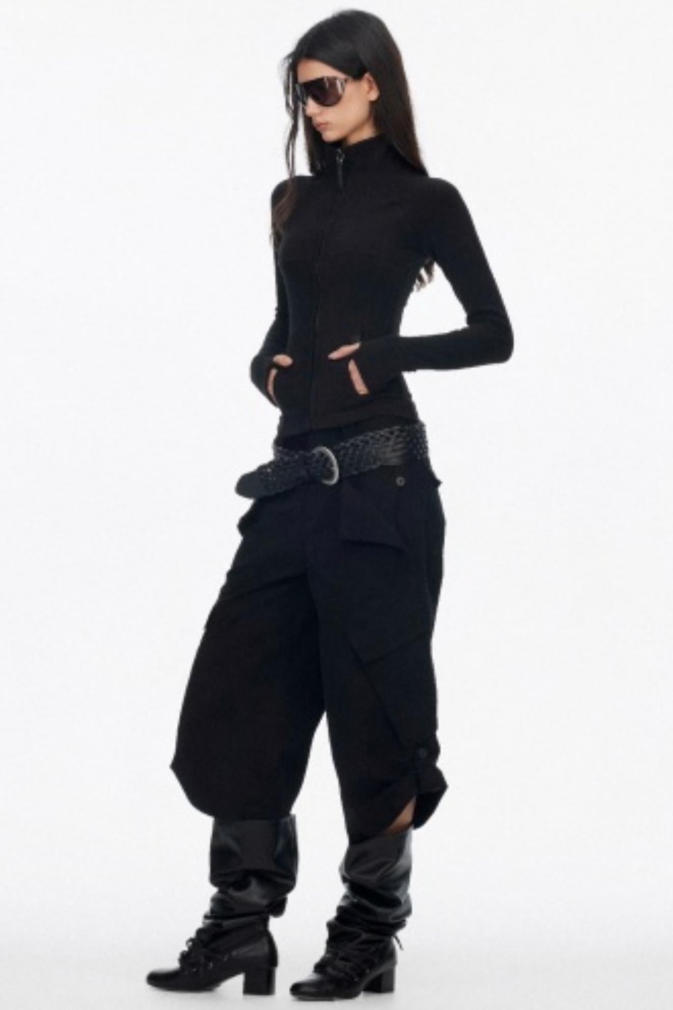 Minimalist Fleece Cycling Top