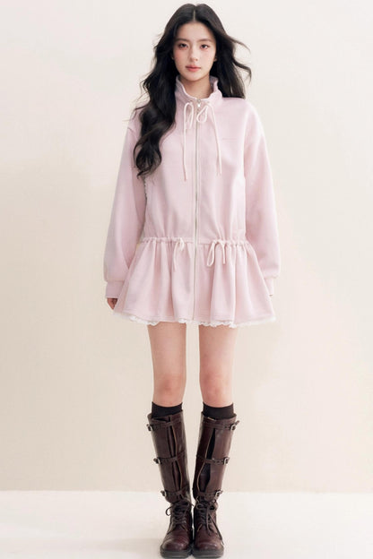 Lazy Casual Sweatshirt Dress