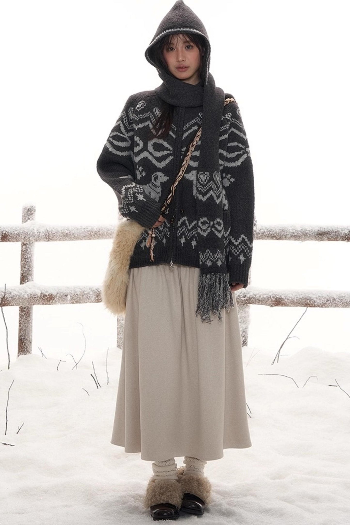 Winter Garden Lace Skirt