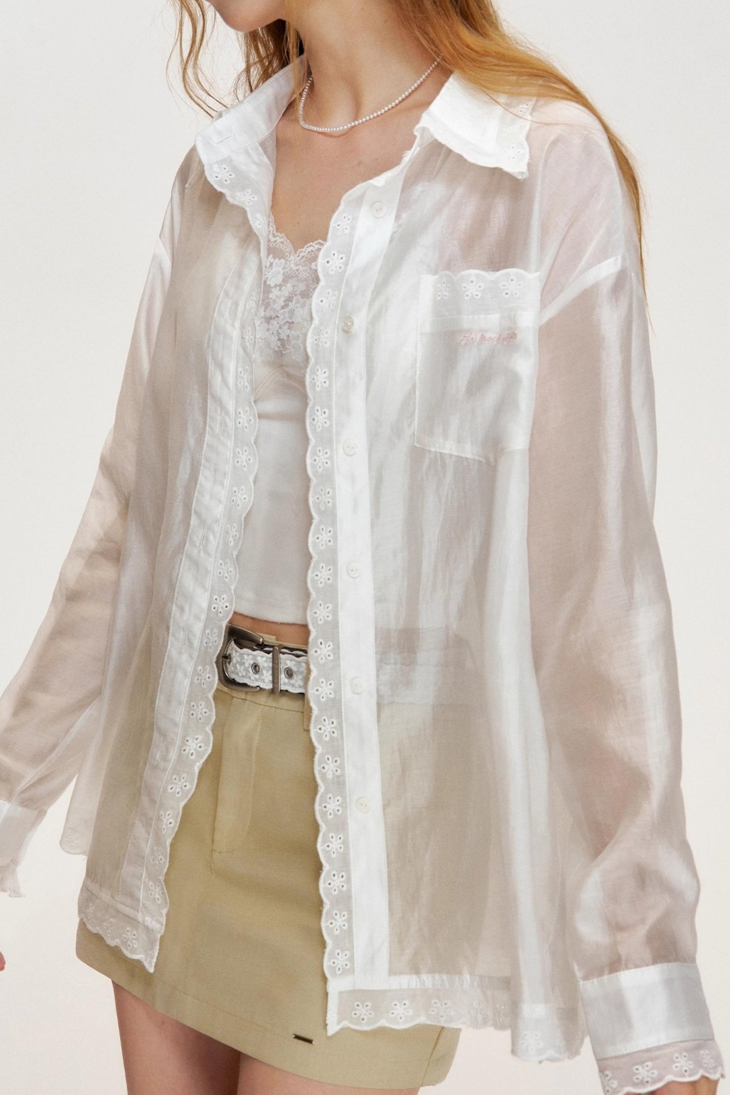 Kroche Cool Sheer Baggy Shirt
